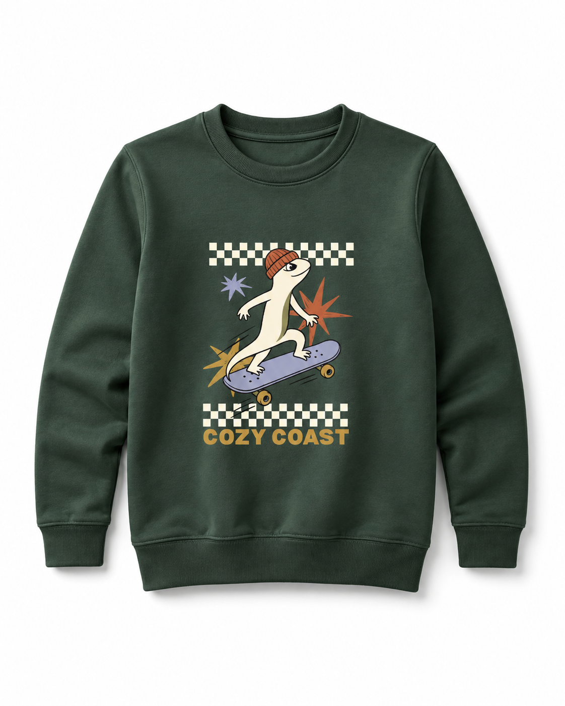 Kids Lizard Skate Sweatshirt