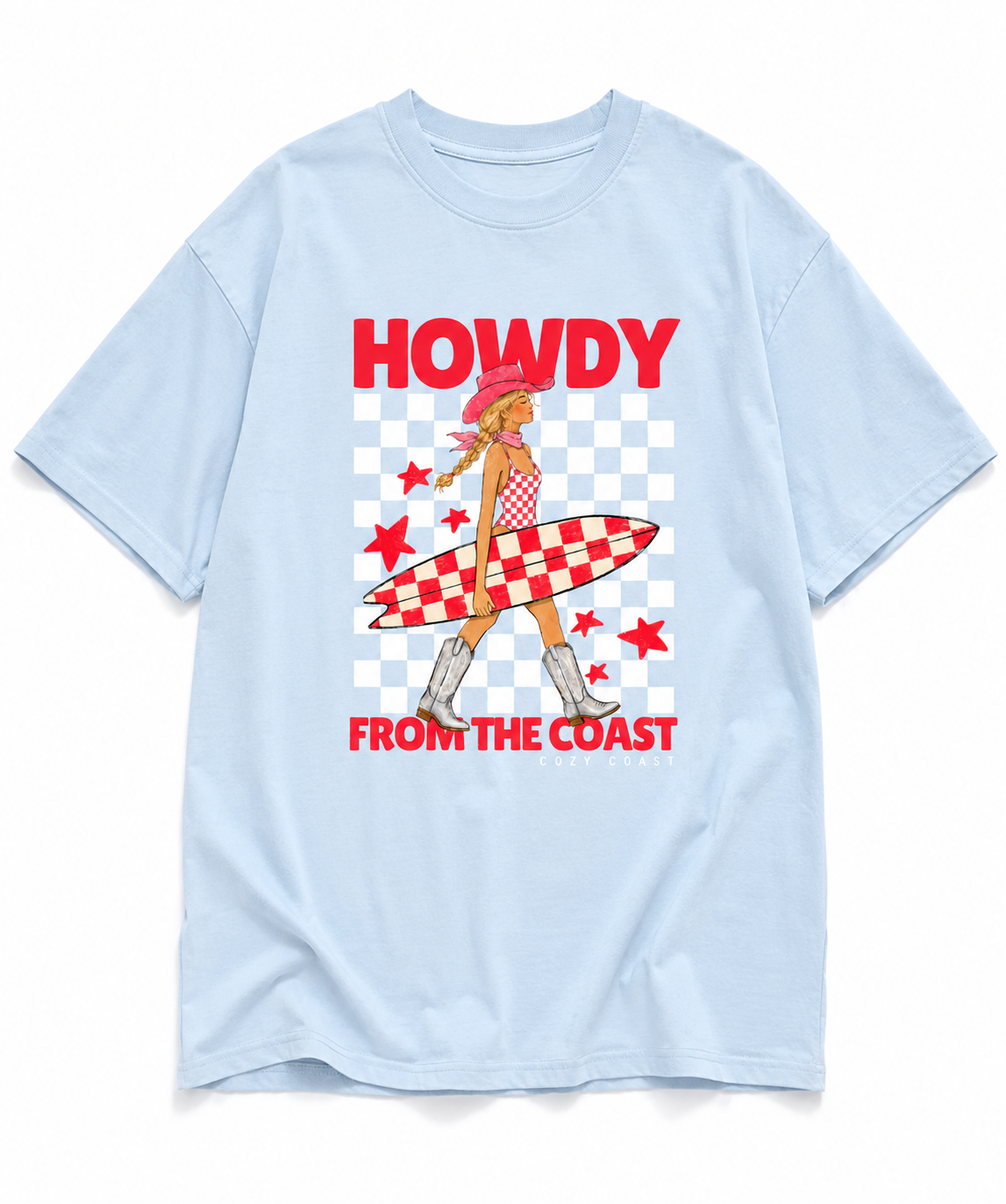 Howdy from the coast T-shirt