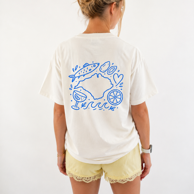 Island Coastal Faves Over-Sized T-shirt