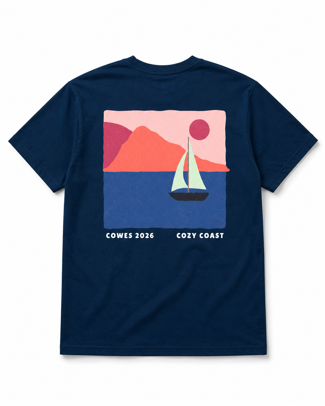 Cowes 2026 T-shirt Navy