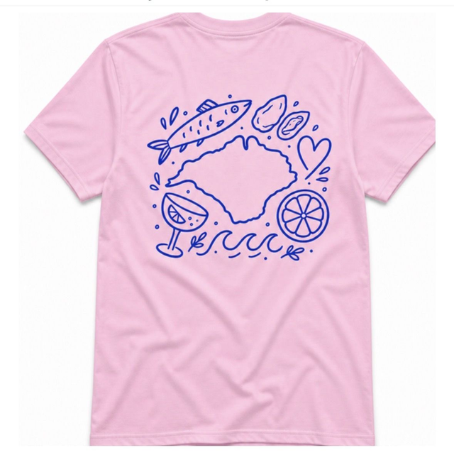 Island Coastal Faves Over-Sized T-shirt