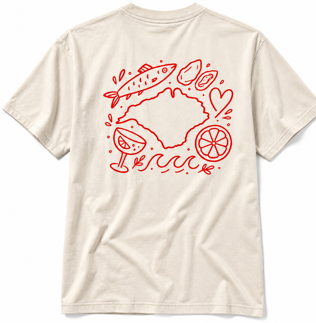 Island Coastal Faves Over-Sized T-shirt