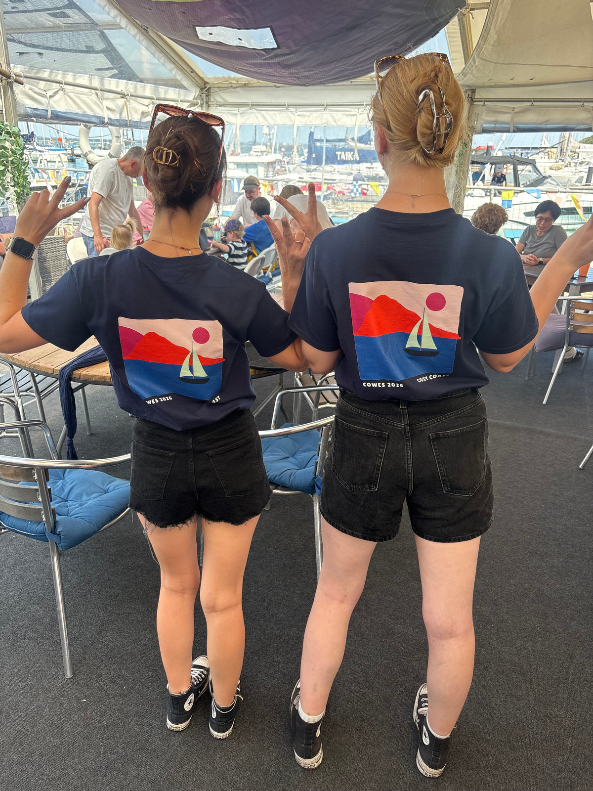 Cowes 2026 T-shirt Navy