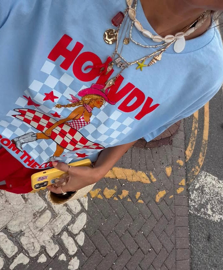 Howdy from the coast T-shirt