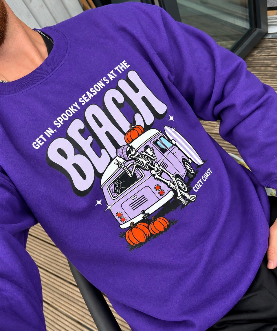 Spooky season is at the Beach Sweatshirt