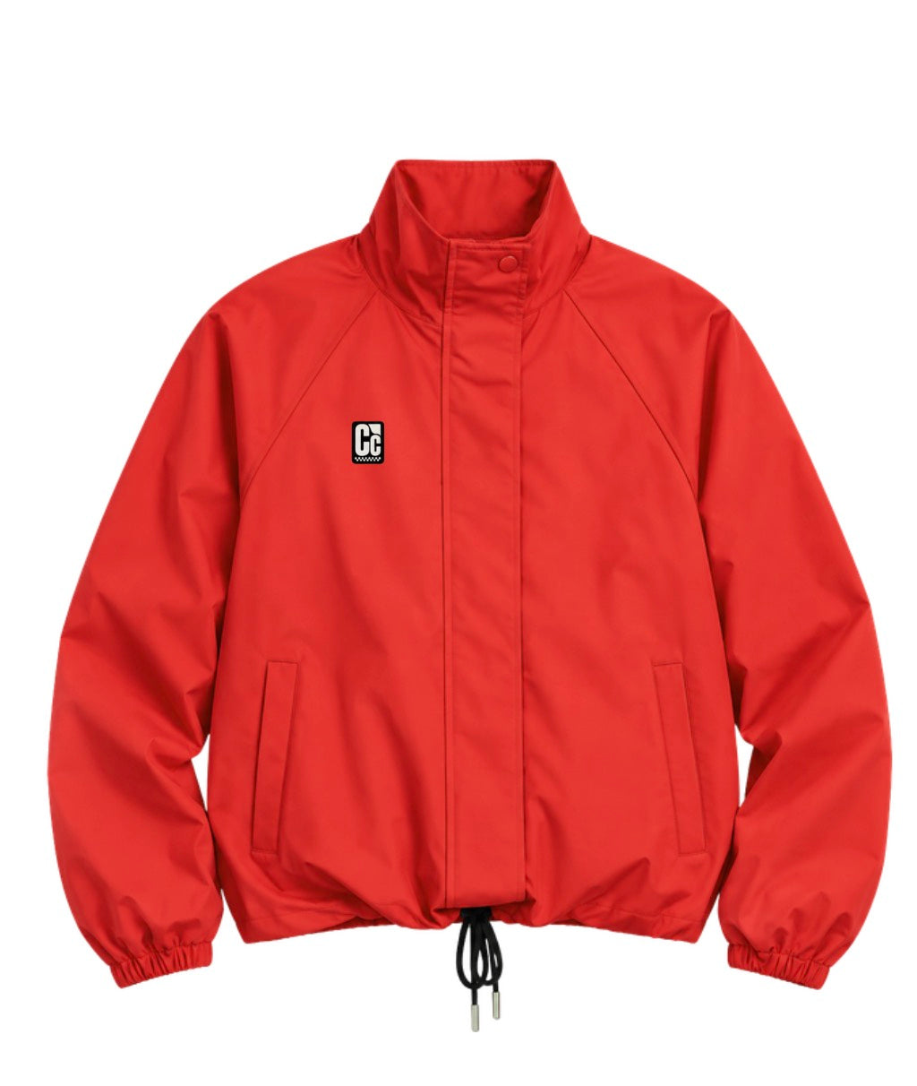 Red lined jacket