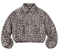 Leopard print lined jacket