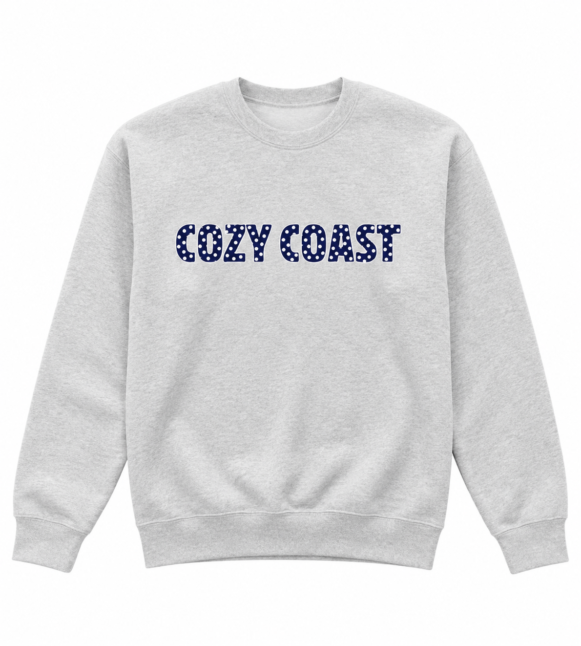 COZY COAST Polka dot Sweatshirt