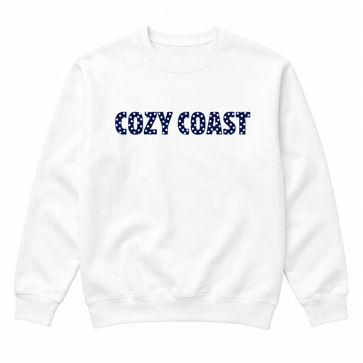 COZY COAST Polka dot Sweatshirt