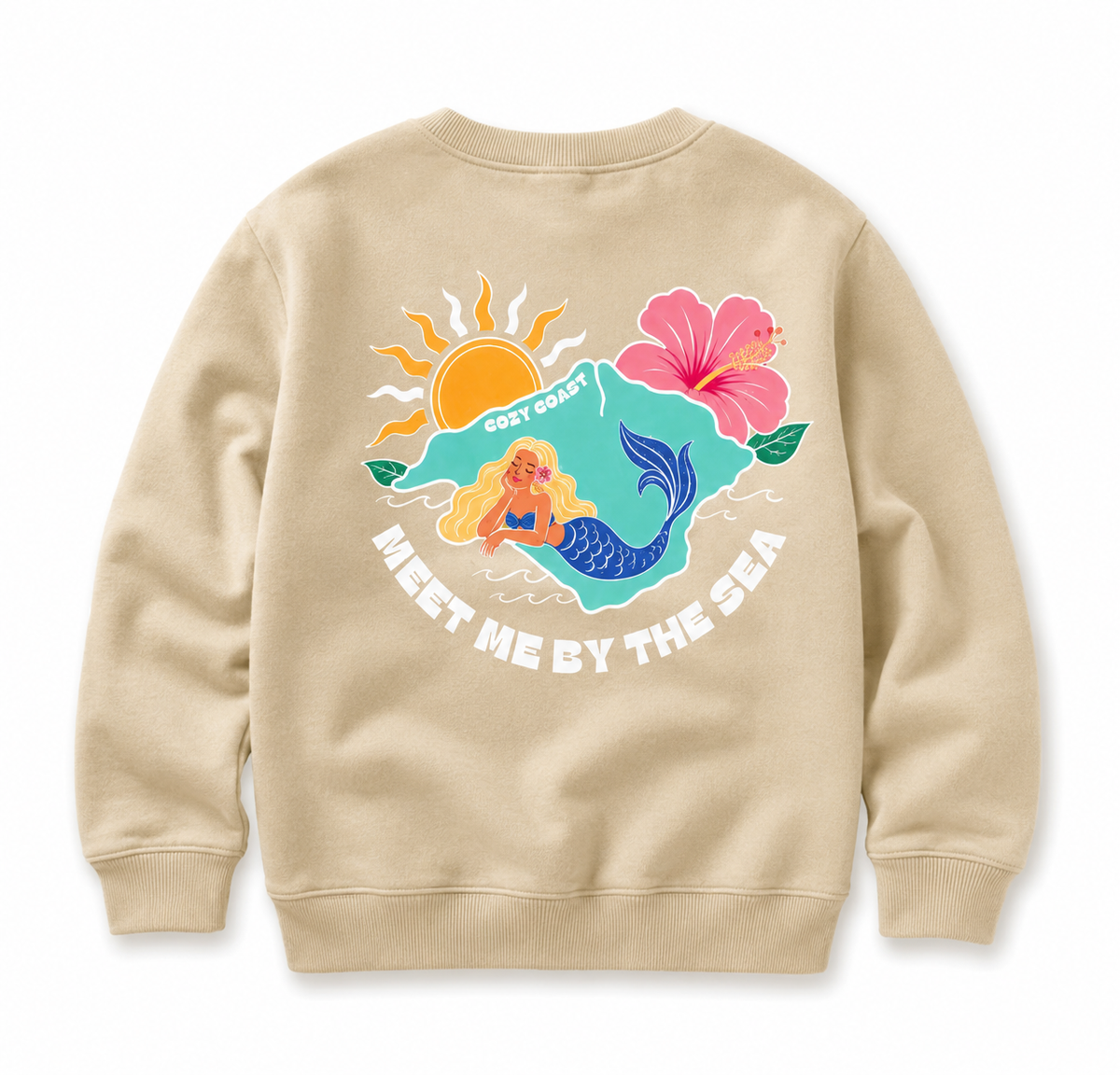 Kids Island meet me by the sea Sweatshirt