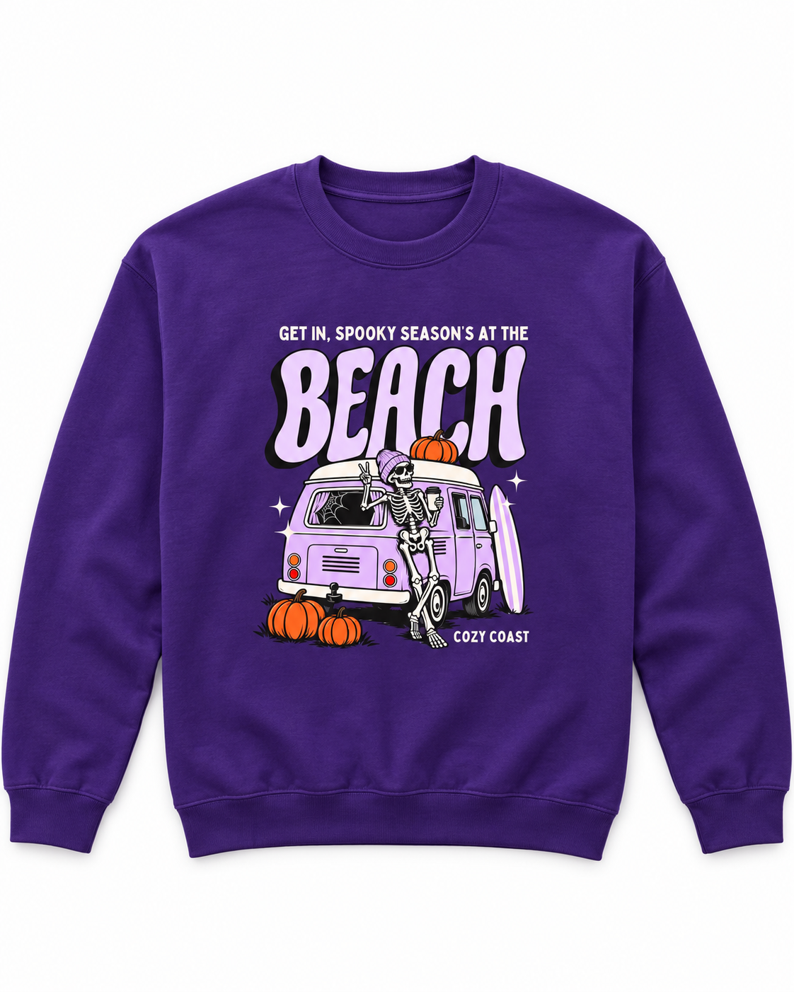 Spooky season is at the Beach Sweatshirt