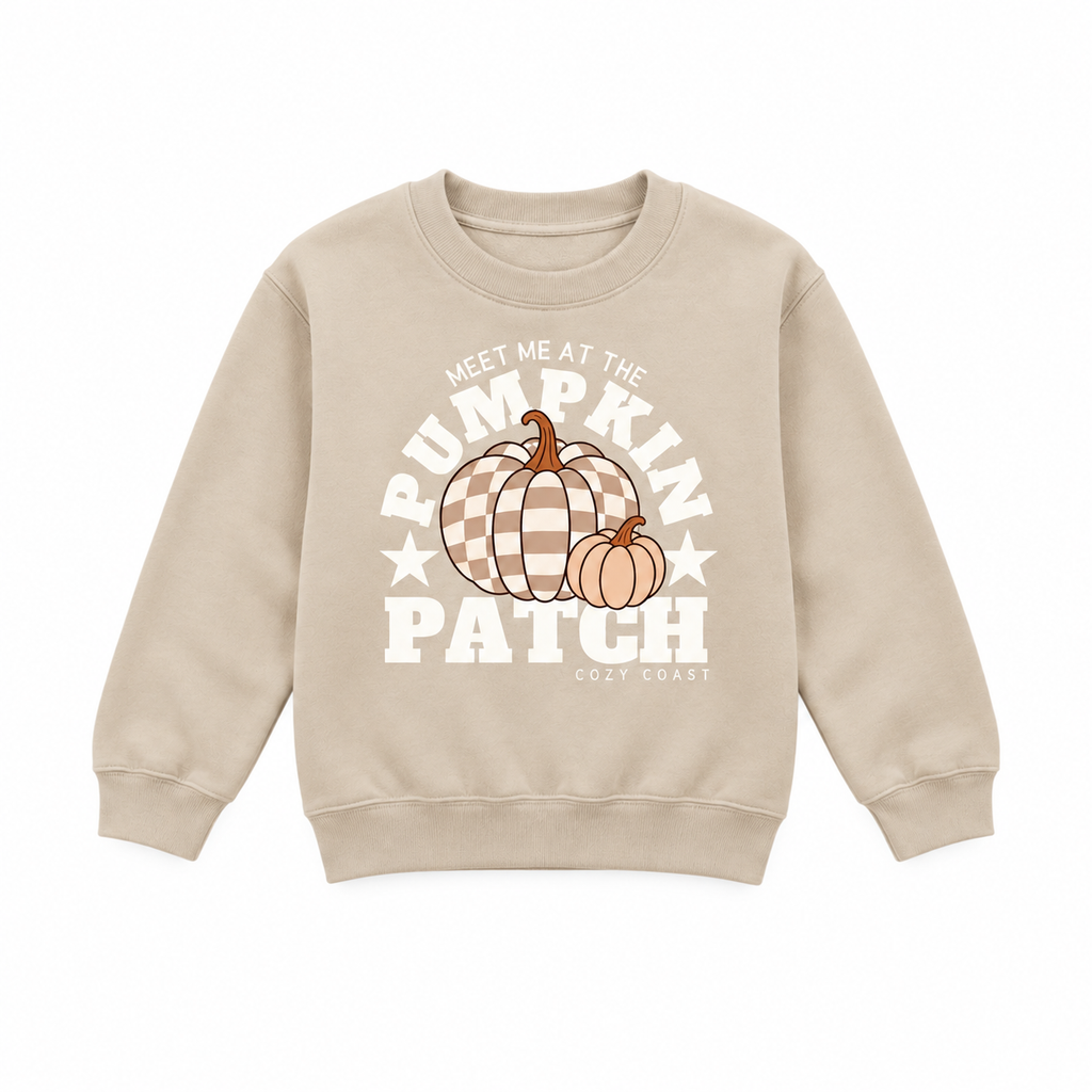 Kids Meet me at the Pumpkin patch Sweatshirt