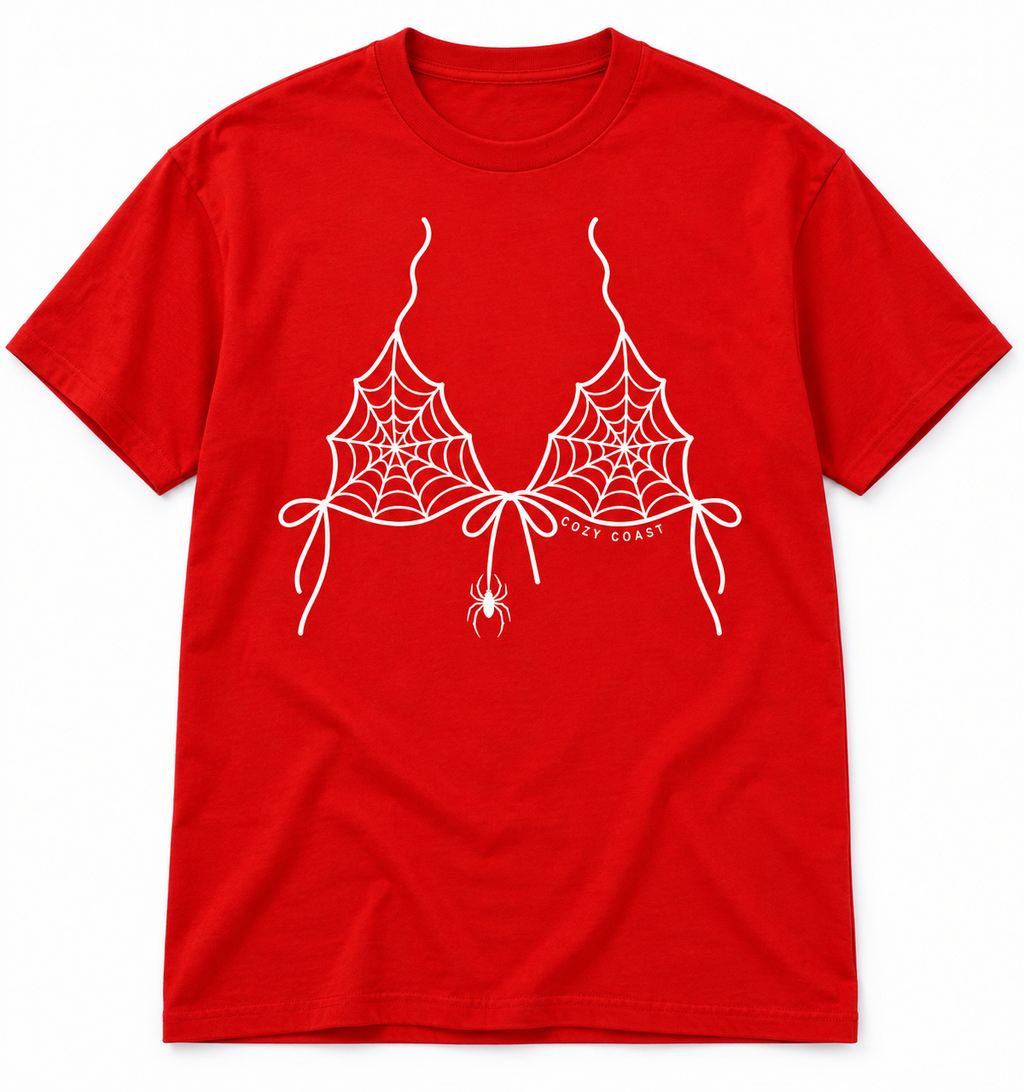 Web Bikini Oversized T-Shirt