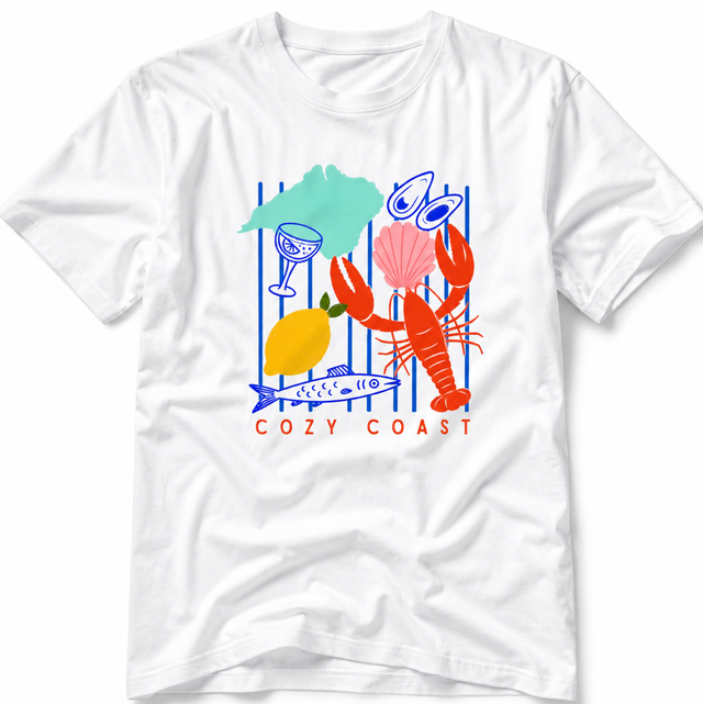Island Coastal Over-Sized T-Shirt
