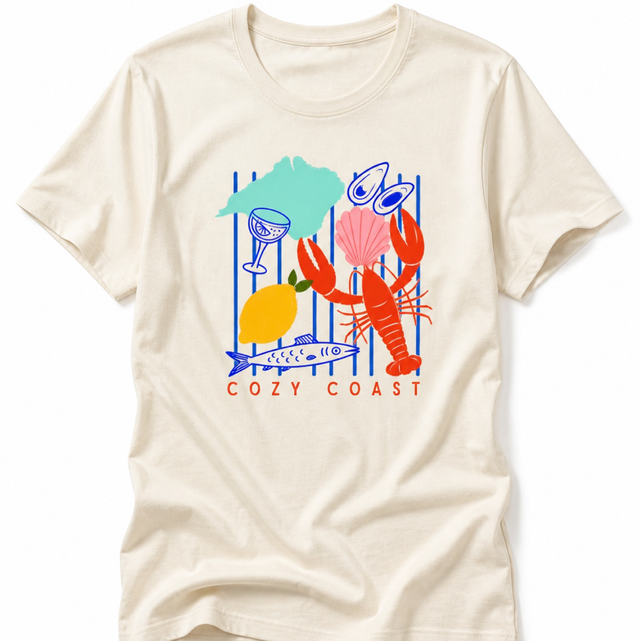Island Coastal Over-Sized T-Shirt
