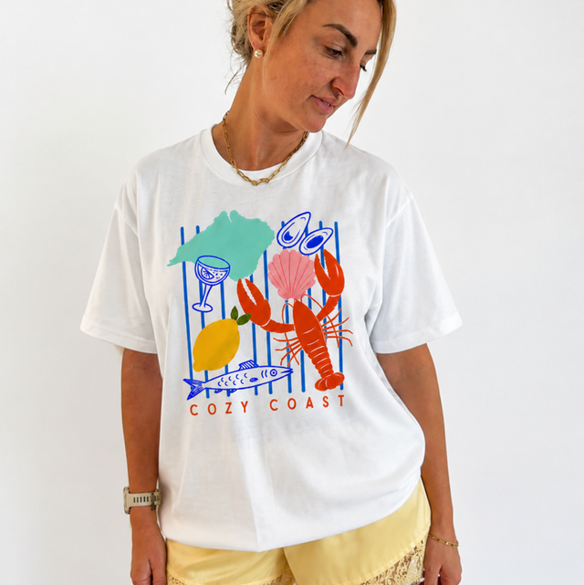 Island Coastal Over-Sized T-Shirt