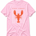 Lobster Over-Sized Stripe T-Shirt
