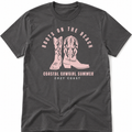 Boots on the beach Over-Sized T-Shirt