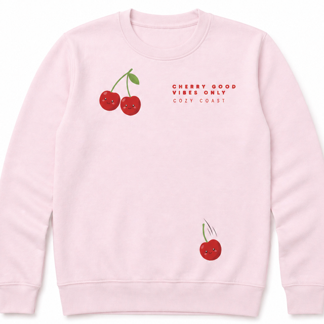 Cherry good vibes only Sweatshirt