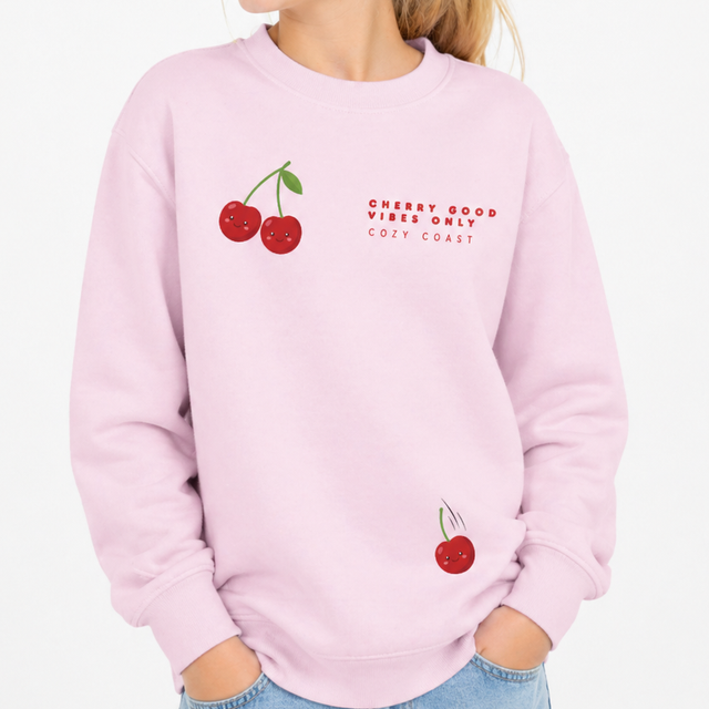 Cherry good vibes only Sweatshirt