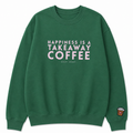 Happiness is a takeaway coffee Sweatshirt