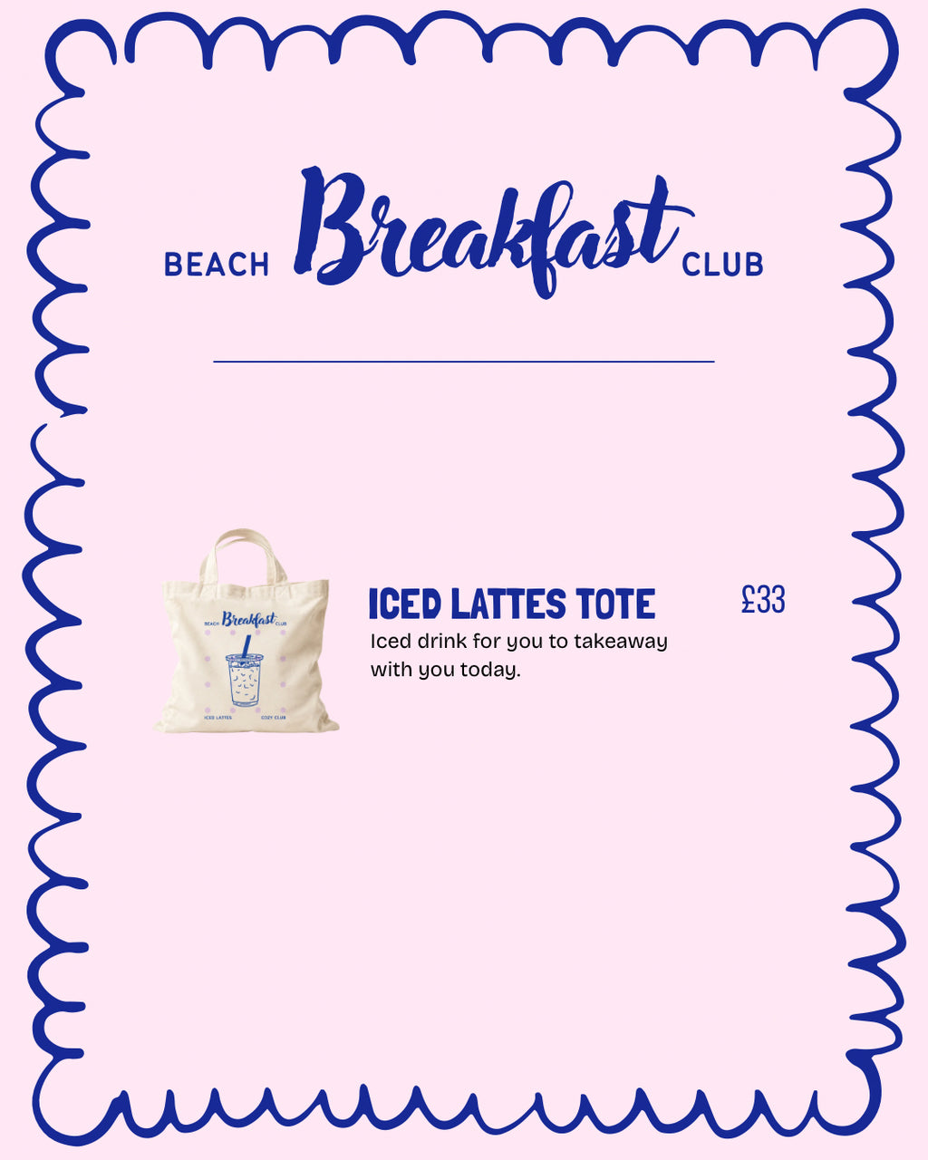 Iced Latte Tote Bag