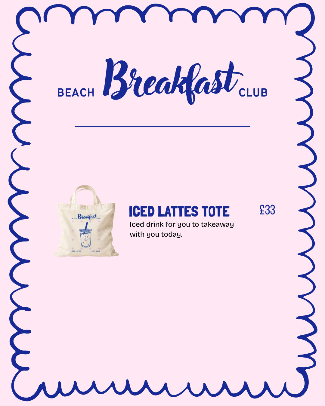Iced Latte Tote Bag