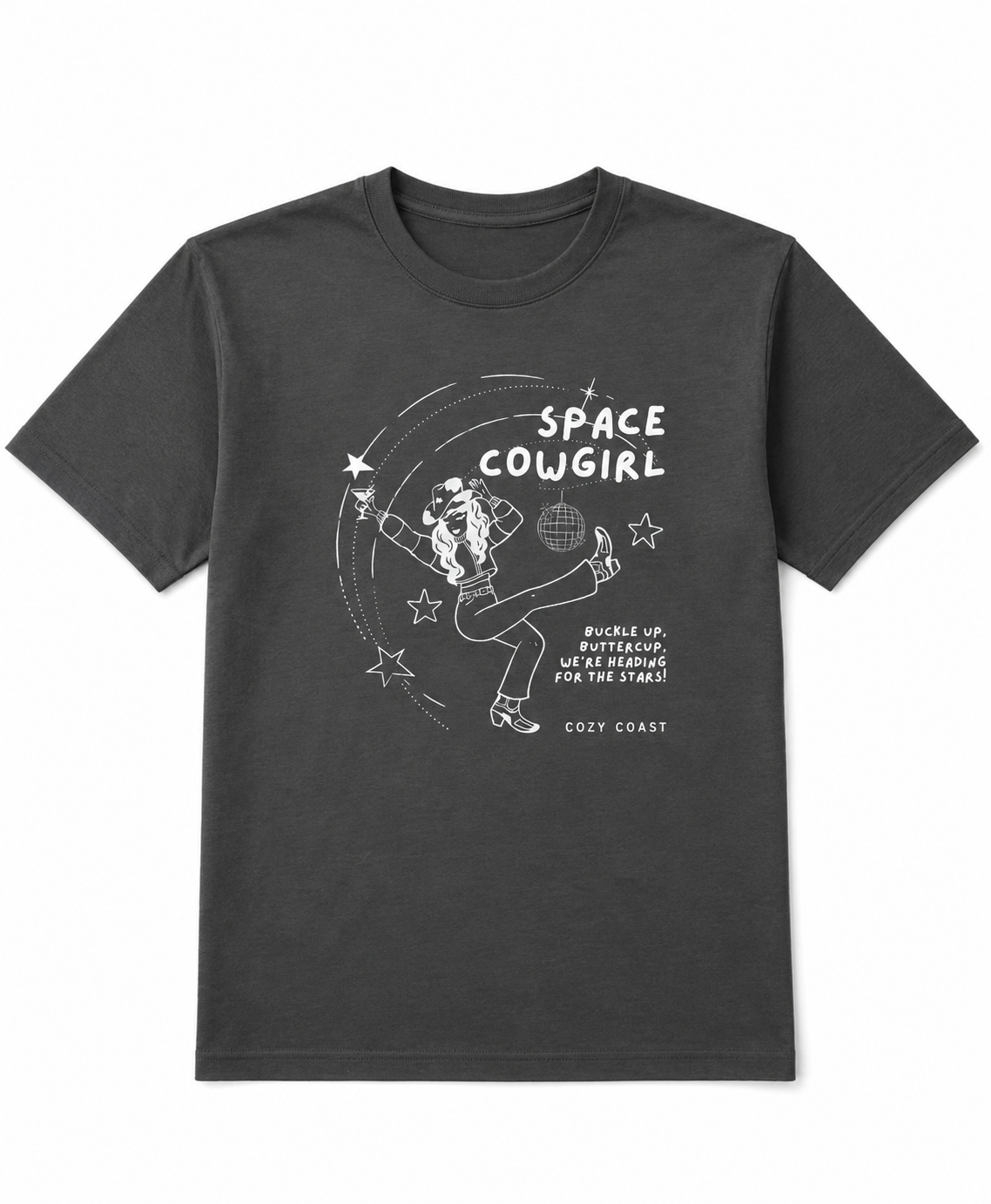 Space Cowgirl Over-sized T-Shirt