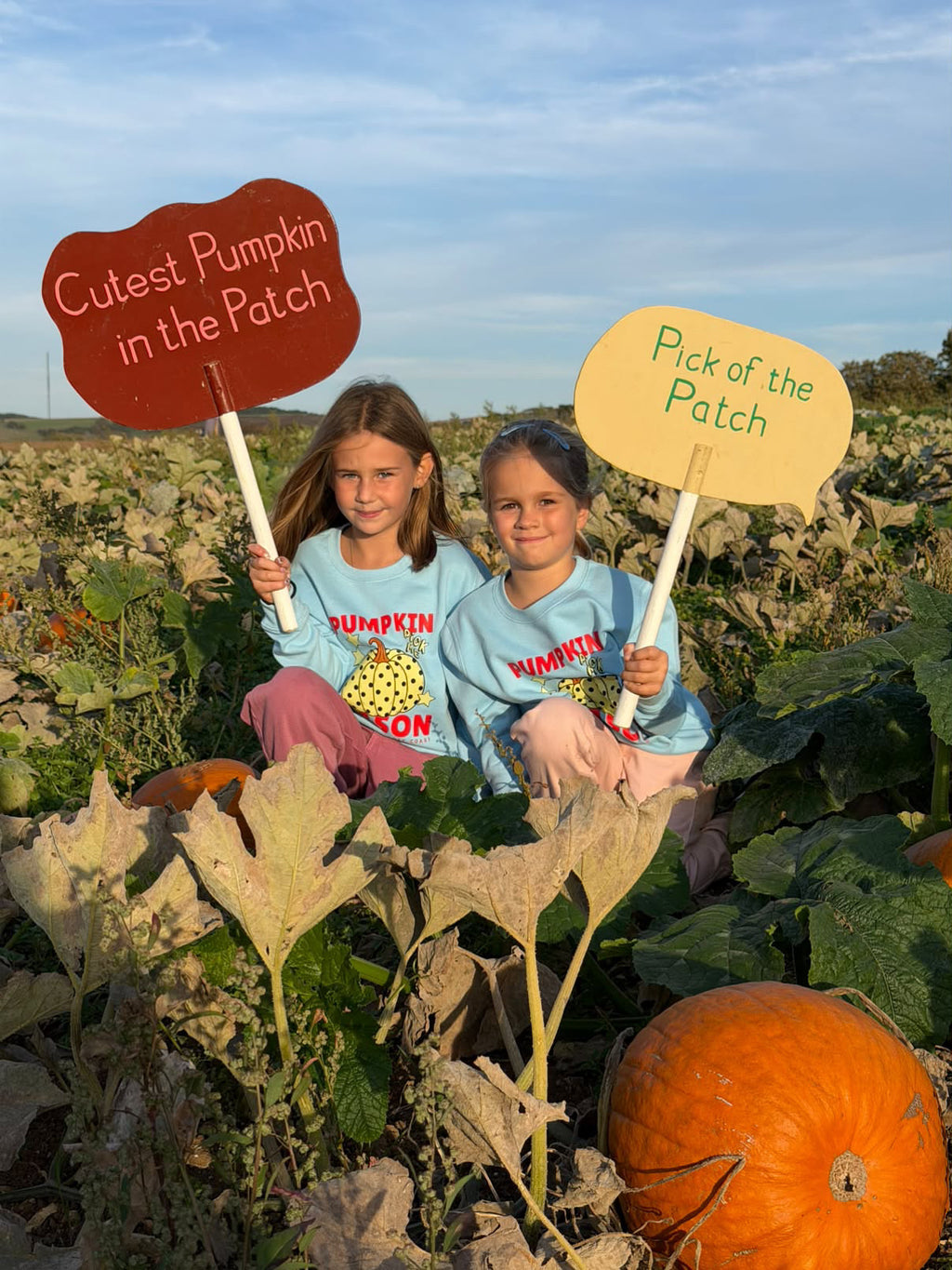 Kids Pumpkin Season Sweatshirt