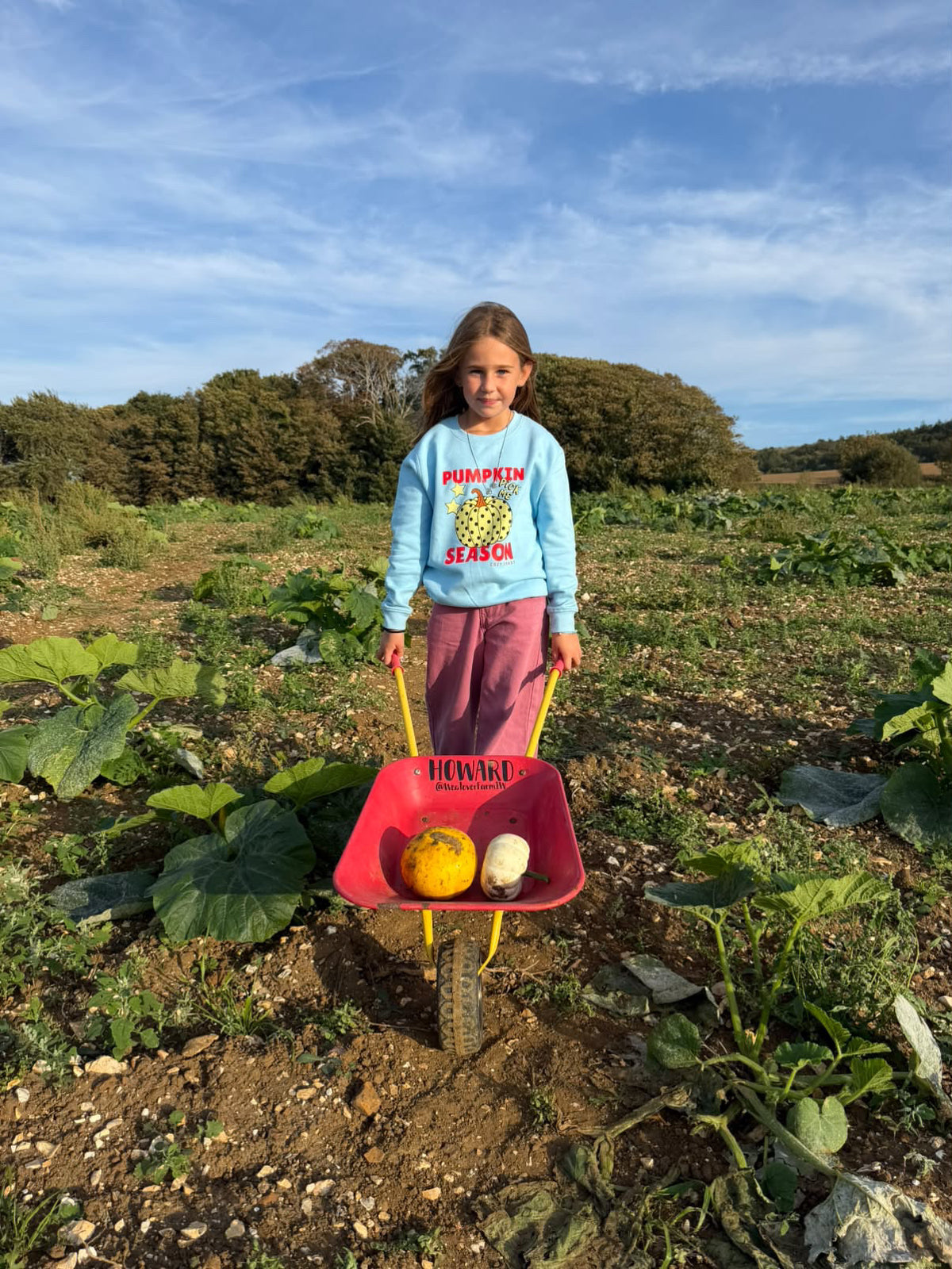 Kids Pumpkin Season Sweatshirt