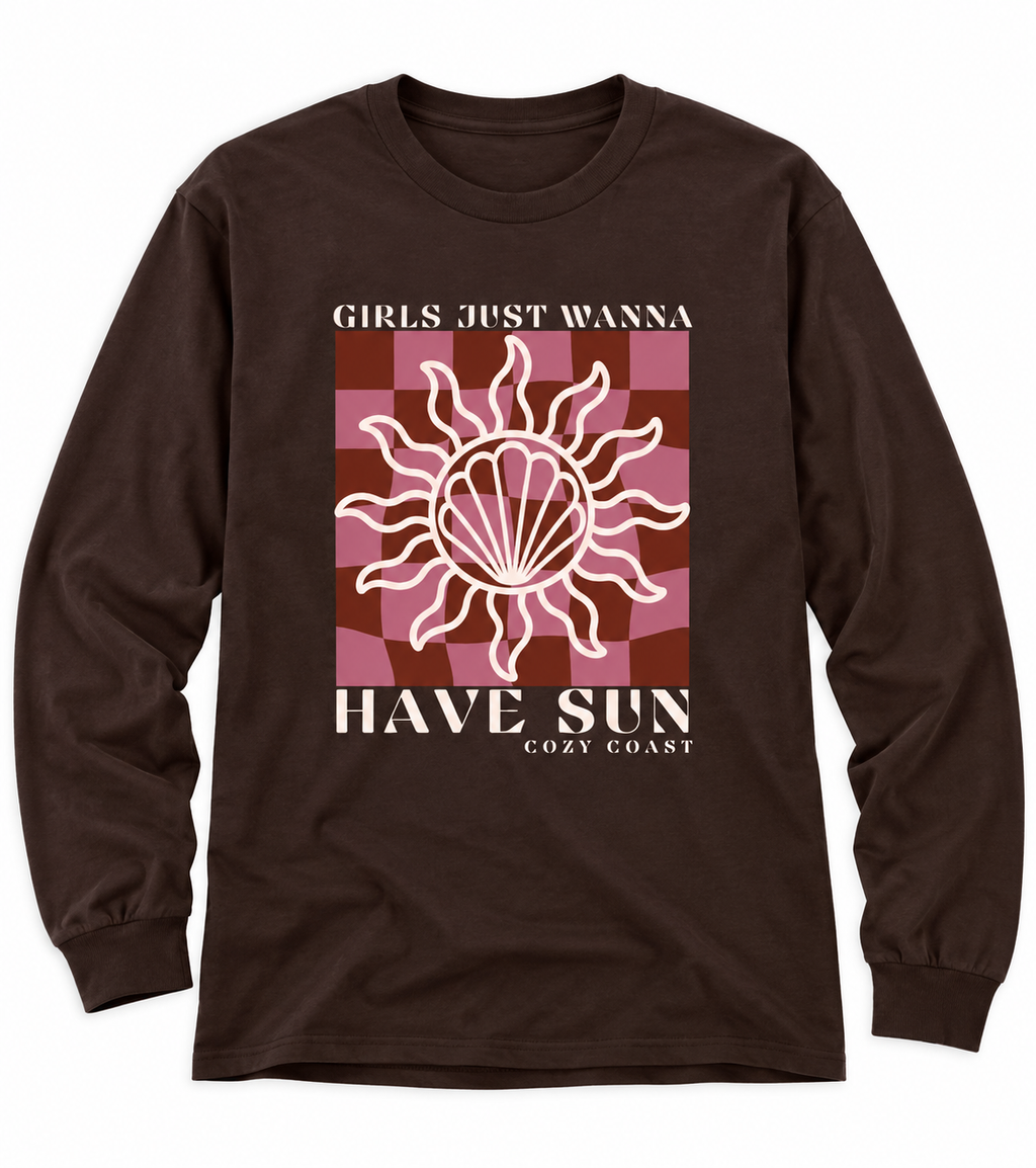 Girls just wanna have fun long sleeve T-Shirt