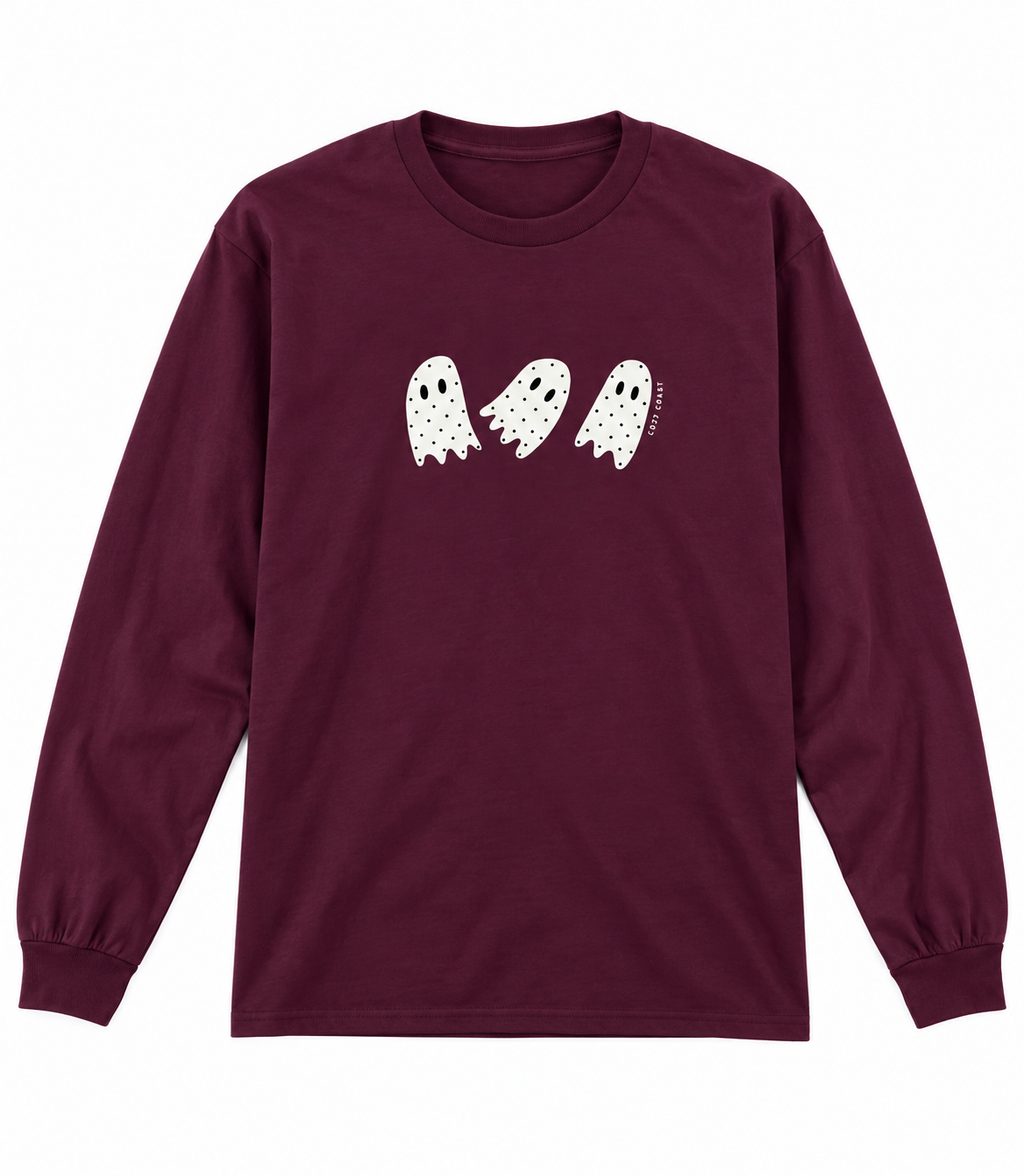 Polka dot ghost long sleeve T-Shirt