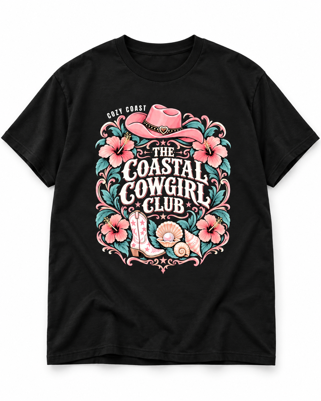 The coastal cowgirl club Over-sized T-Shirt