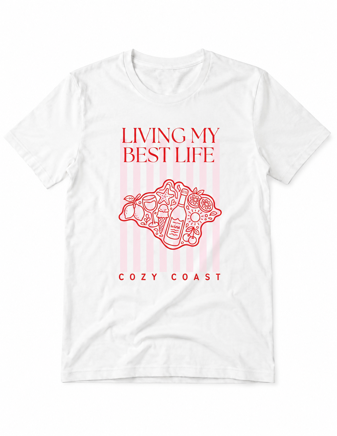 Living my best life Island T-shirt