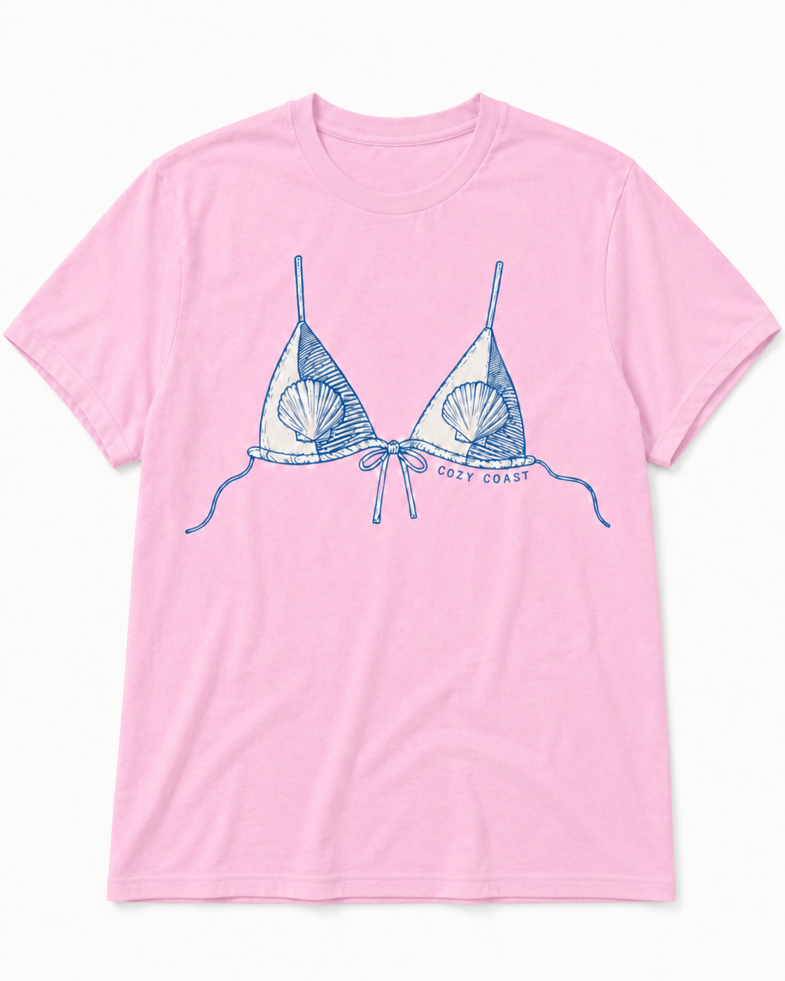 Shell bikini T-shirt