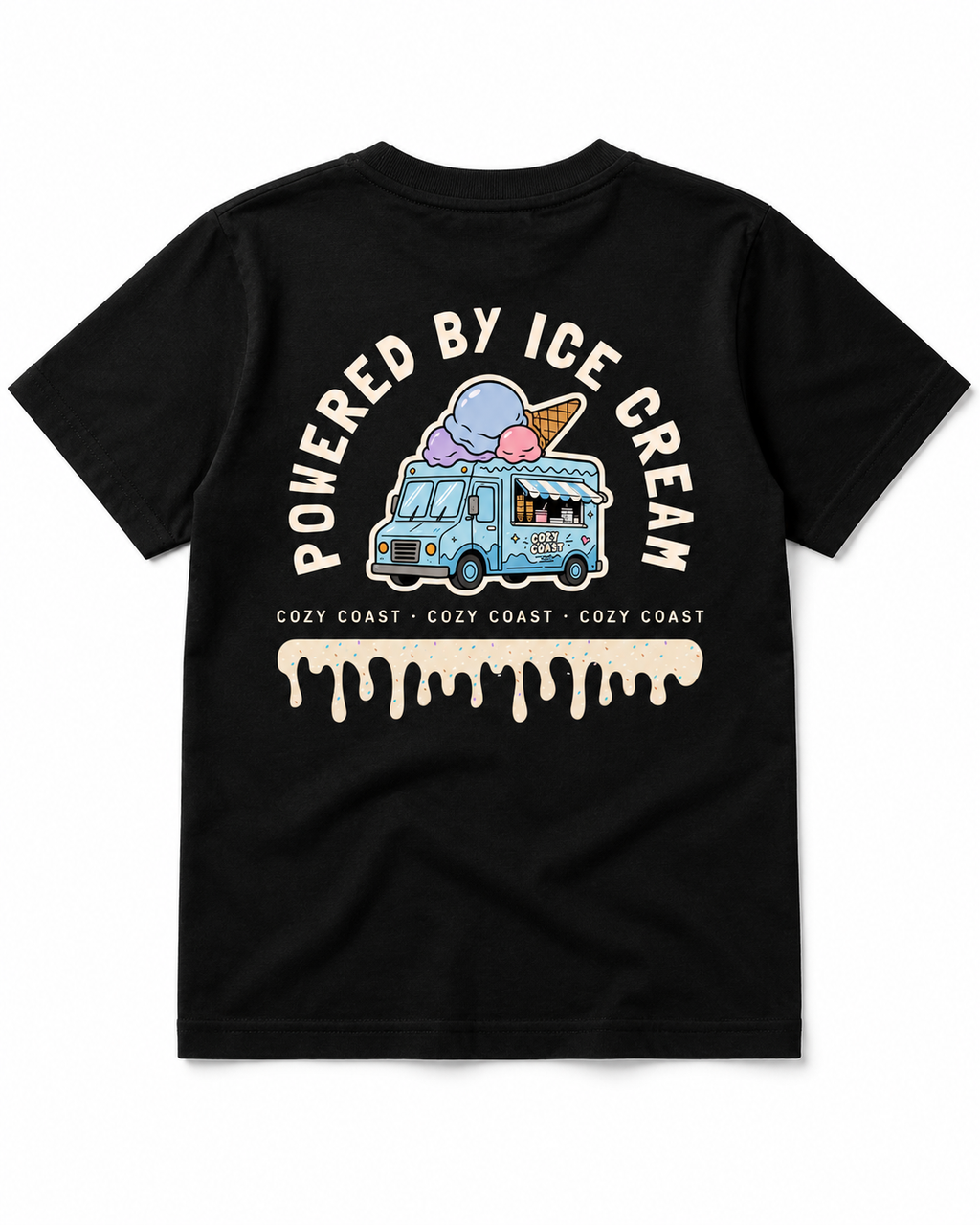 Kids Powered by Ice cream T-shirt