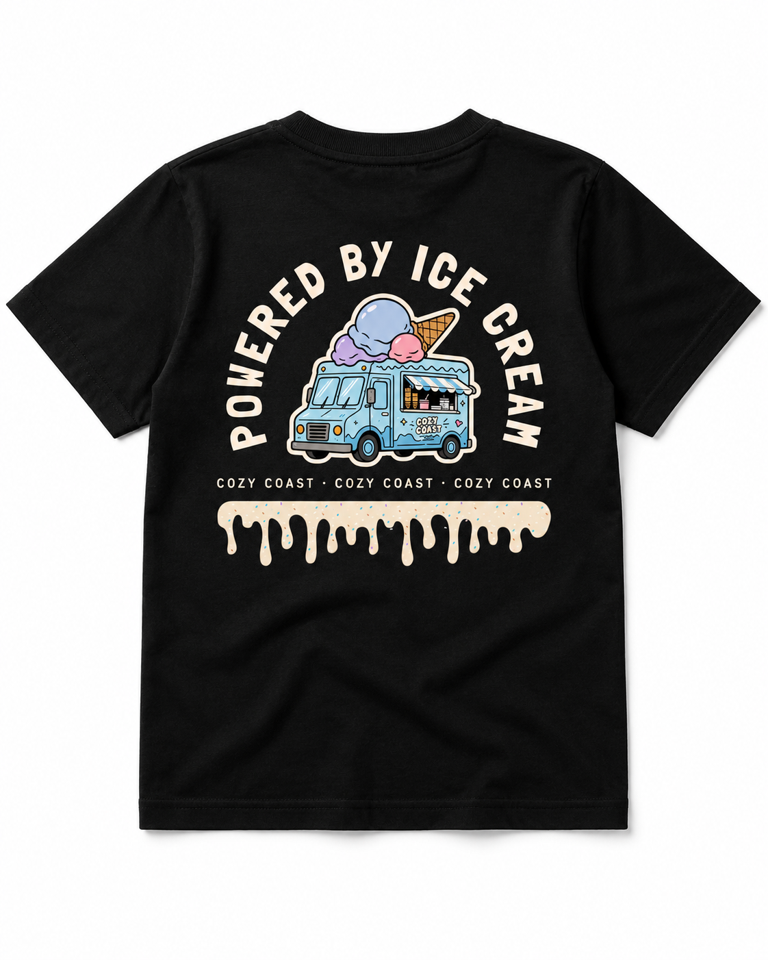 Kids Powered by Ice cream T-shirt