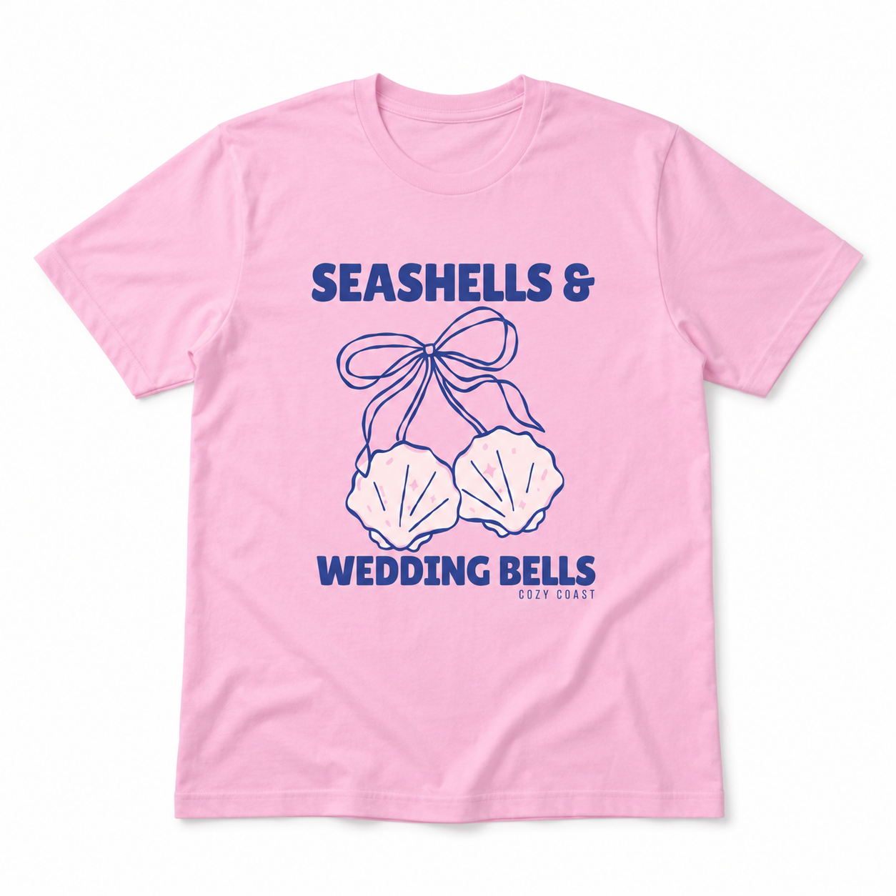 Seashells and wedding bells T-shirt